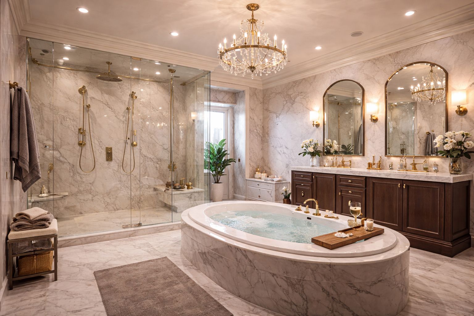 Minimalist wet room in Shoreditch