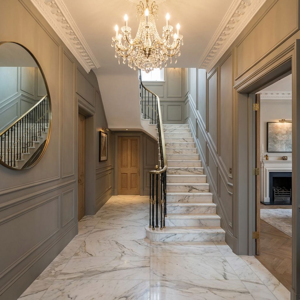 Luxury bathroom and bedroom refurb in Fulham