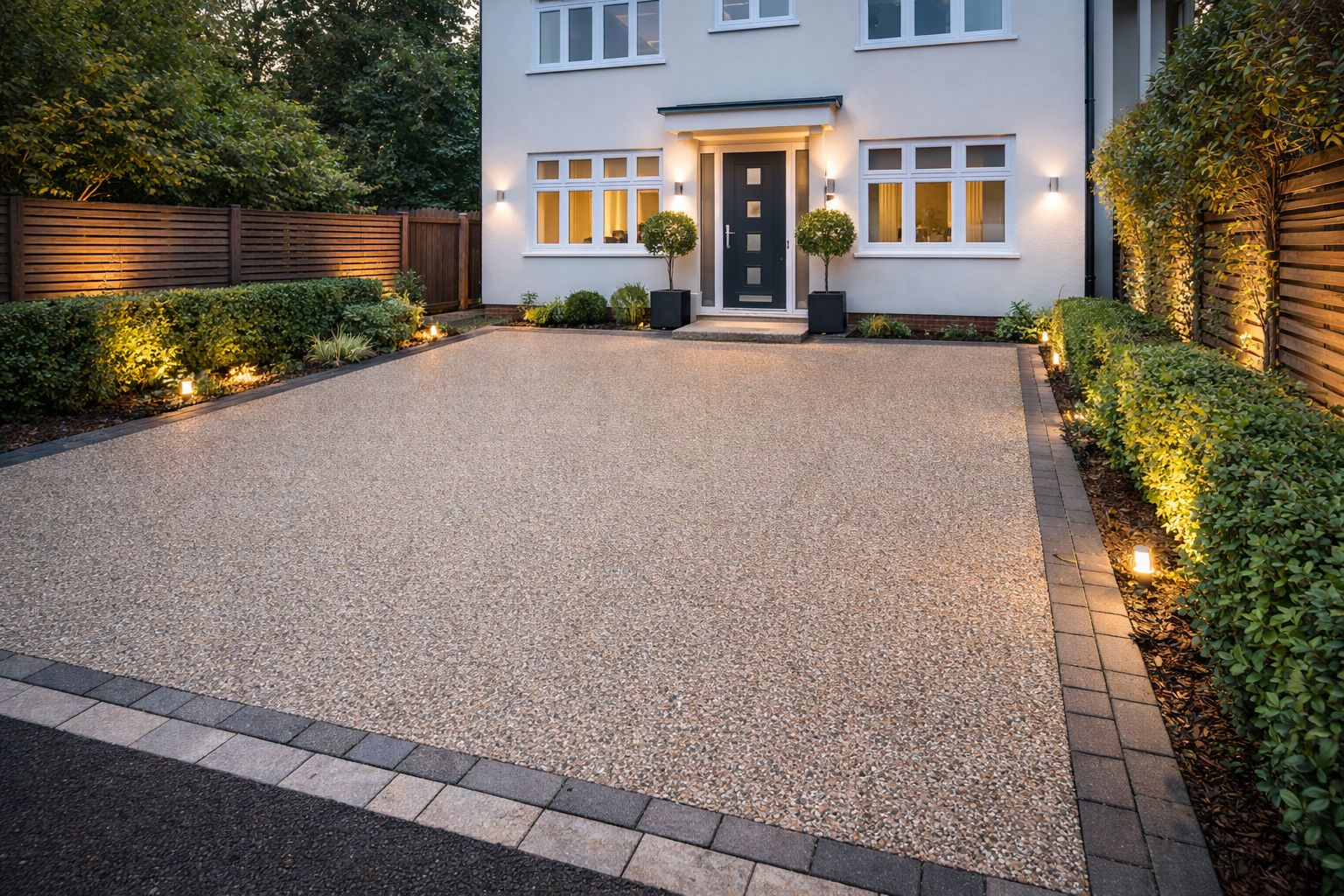 Resin driveway installation in Richmond