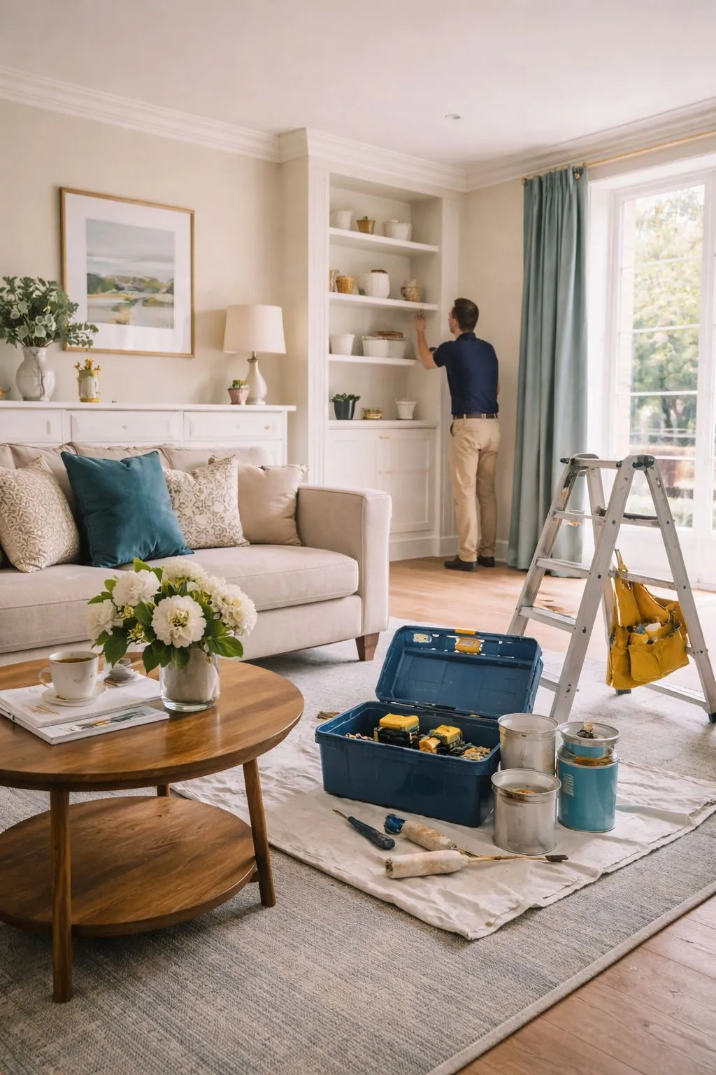 Electrical and painting maintenance in Chelsea